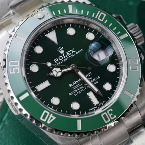Rolex Submariner Stainless Steel "The Hulk" Green Dial Cerachrom Bezel, Ref#116610LV, 41mm - Image 5