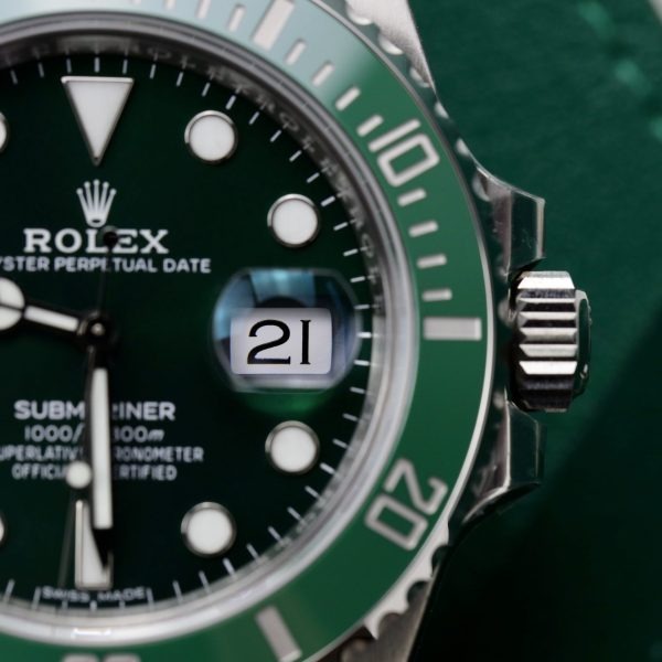 Rolex Submariner Stainless Steel "The Hulk" Green Dial Cerachrom Bezel, Ref#116610LV, 41mm - Image 7